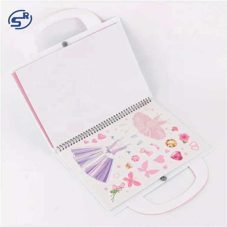 Sunrise Promotion Cheap Price Eco Friendly DIY Kids School Sketch Book Set