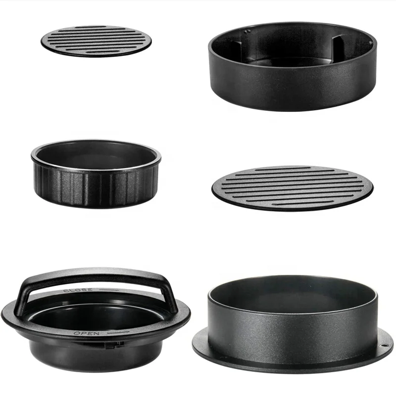 BPA Free Commercial Hamburger Press Patty Maker With 100pcs Wax Paper