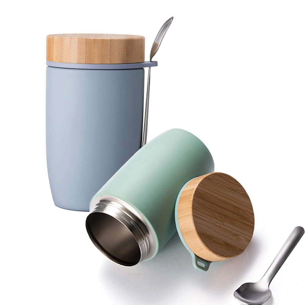 
Double Wall Stainless Steel Vacuum Flask Insulated Stainless Steel Food Warmer Jar For Soup 