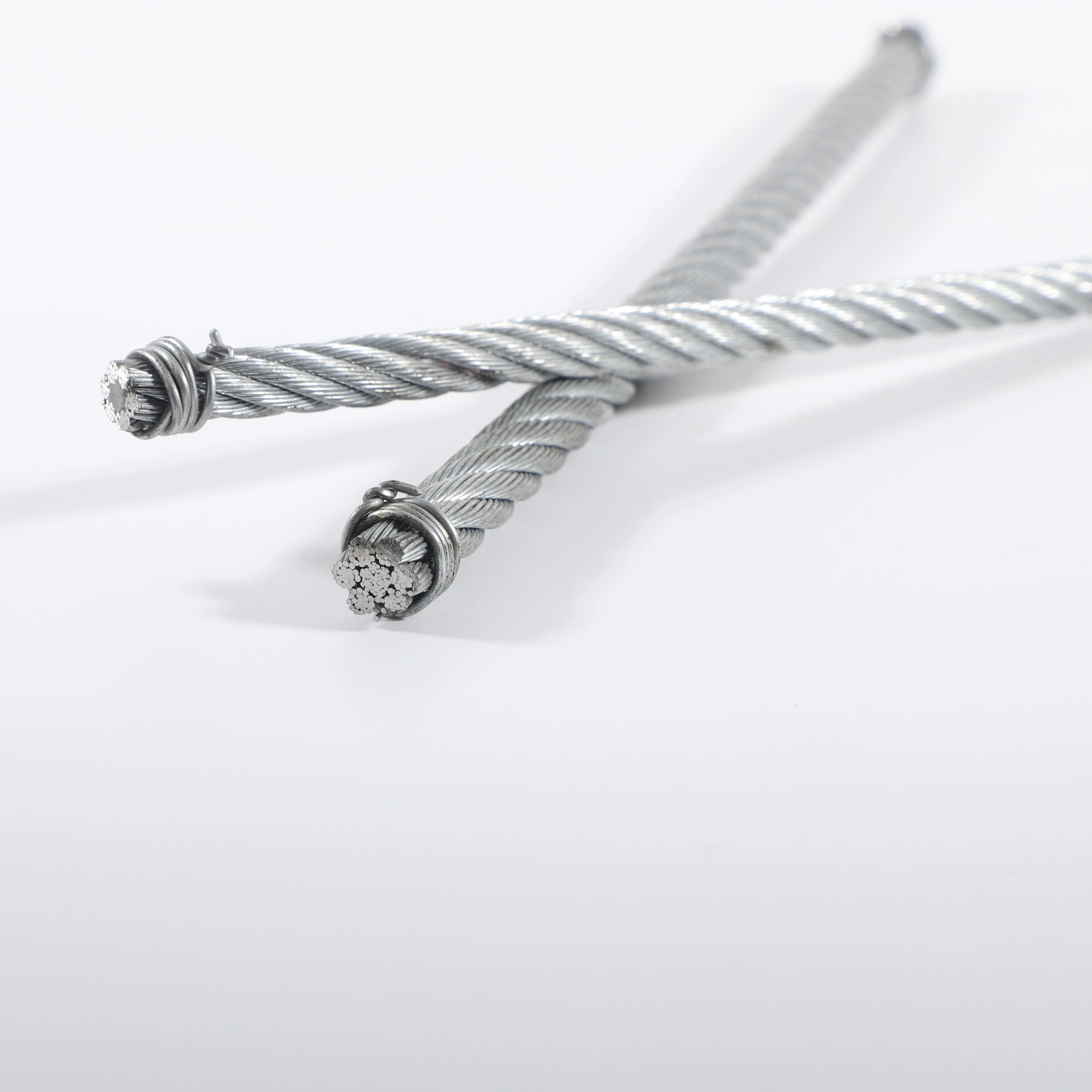 Волоконный сердечник 6x19 FC /IWRC оцинкованные стальные проволочные тросы 10 мм-60 мм для каната добычи