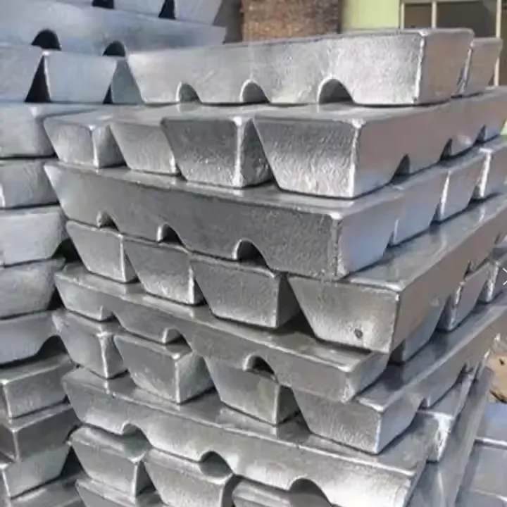 Various types of lead ingots and aluminium ingots/99.994% pure metal tin antimony