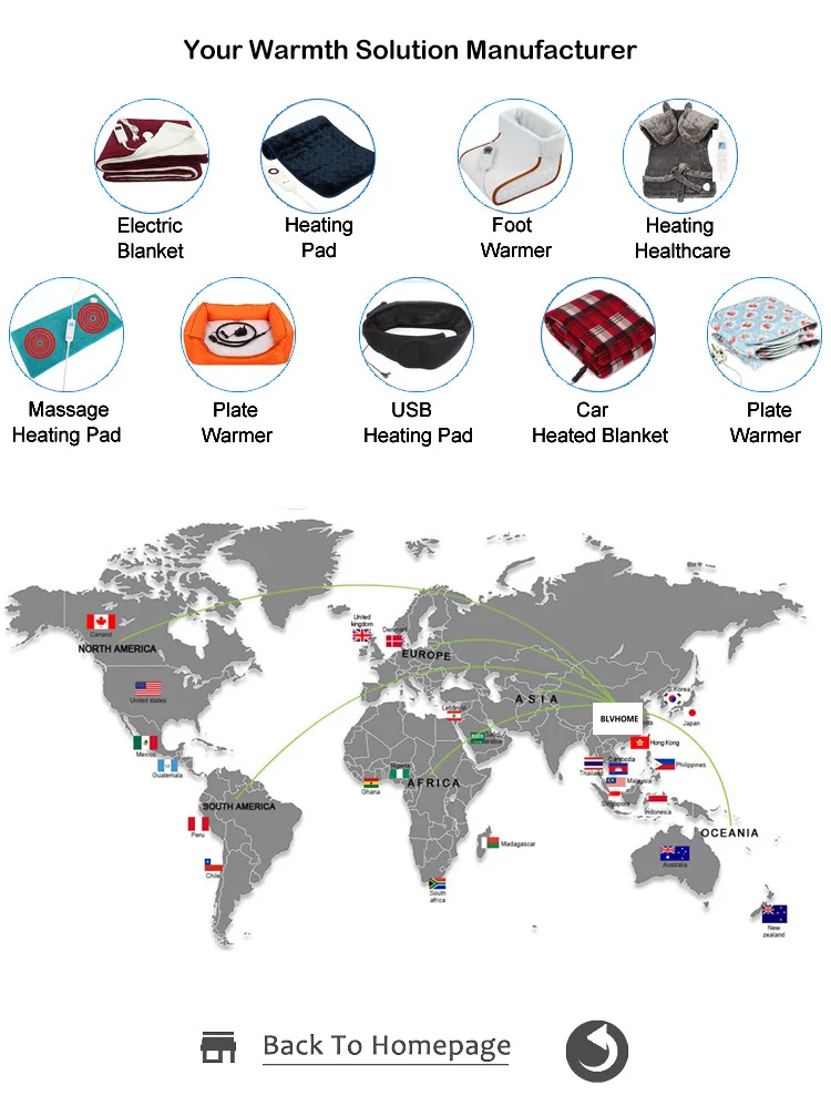 2024 220V soft washable warm Heating Electric Under Blanket heated Blankets for Elder in winter Season