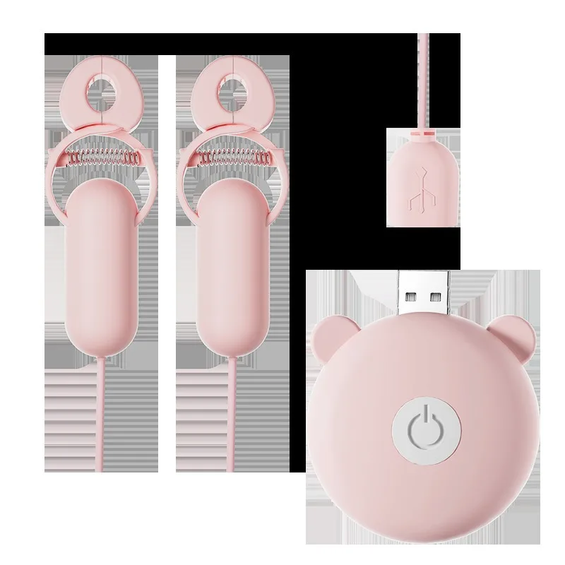Wireless Remote Vibration Remote Mute Electric Nipple Clamps for Female Flirting Masturbation Wear Adult Toys
