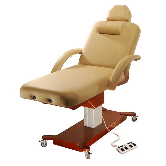 Watt Liftback High Quality 2 Motor Good Sell Portable Physiotherapy Massage Bed Treatment Table Beauty Bed