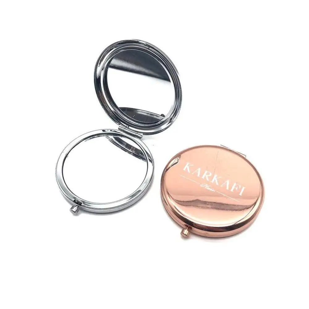 Magnifying Pocket Mirror -Daai Pocket Small Travel Hand Mirror Double Sided 1x/10x Magnification Handheld Portable Mirror