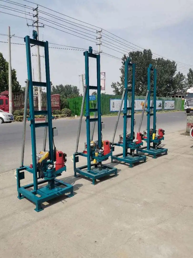 Easy operation artesian small water well drilling machine QT-80