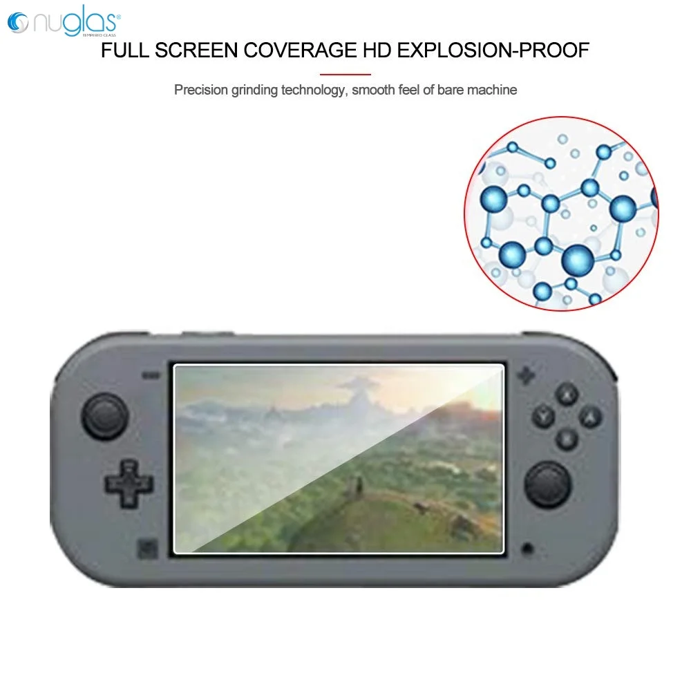 Top quality factory price tempered glass screen protector for Nintendo switch lite screen protector film