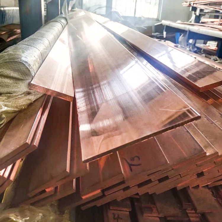 Professional Manufacturers Copper Bus bar for Machine High and low voltage electrical appliances Copper Busbar