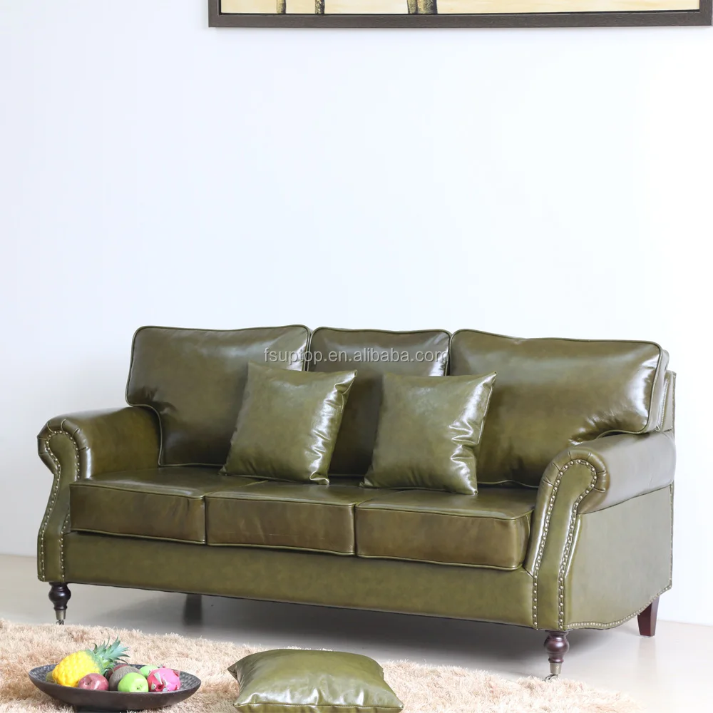 (SP-KS407)Wholesale modern sectional sofa living room furniture leather sofa set