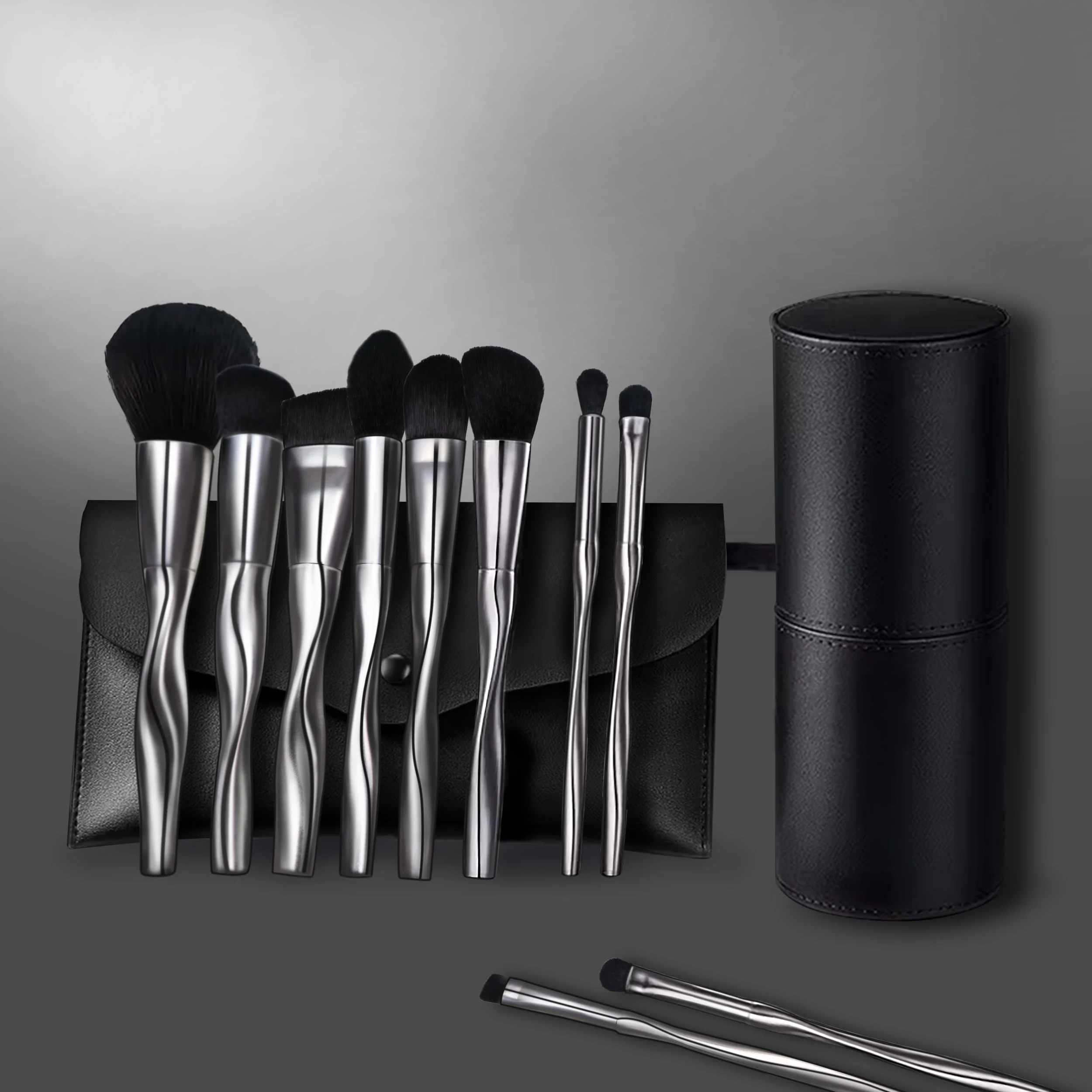 LILYWILD Custom Eye Shadow Brush Set Cruelty Free New Hand Made South Korea Eye Makeup Brushes