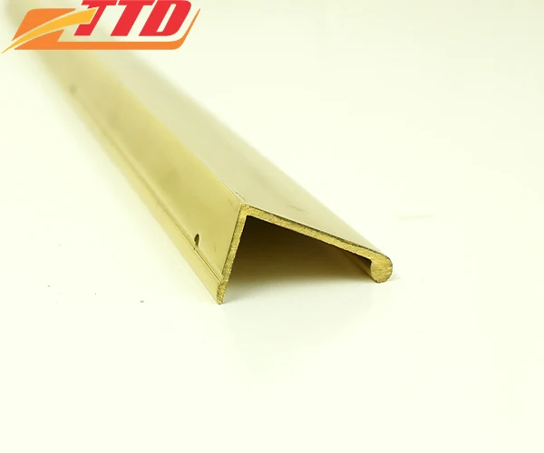 Brass Curtain Rods Efficient Production Decorative Brass Strips- Factory Wholesale - Custom Design, Size And Style Ttd Brass