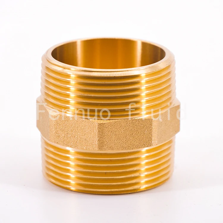 Brass quick connect hydraulic tube and pipe threaded connector hose fittings manufacturer suppliers in Donguan