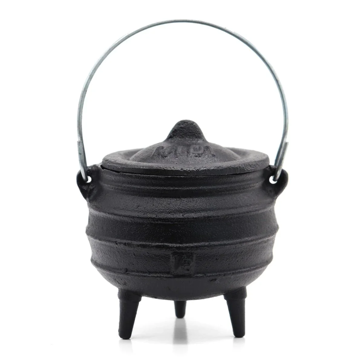 1/8# Medium cast iron potjie cauldron 8oz