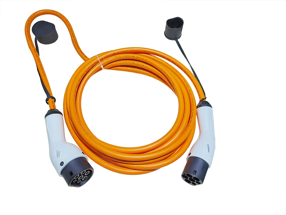  BEST seller type 2 to ev charging connector 16/32A single phase/three phase tuv