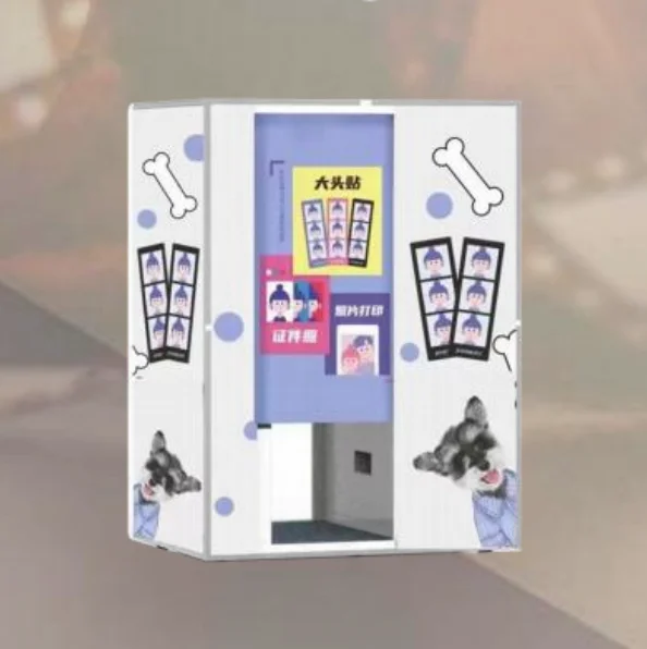 High Quality Arcade Photo Booth Vending Machine With Printer 360 Selfie Photo Booth Machine