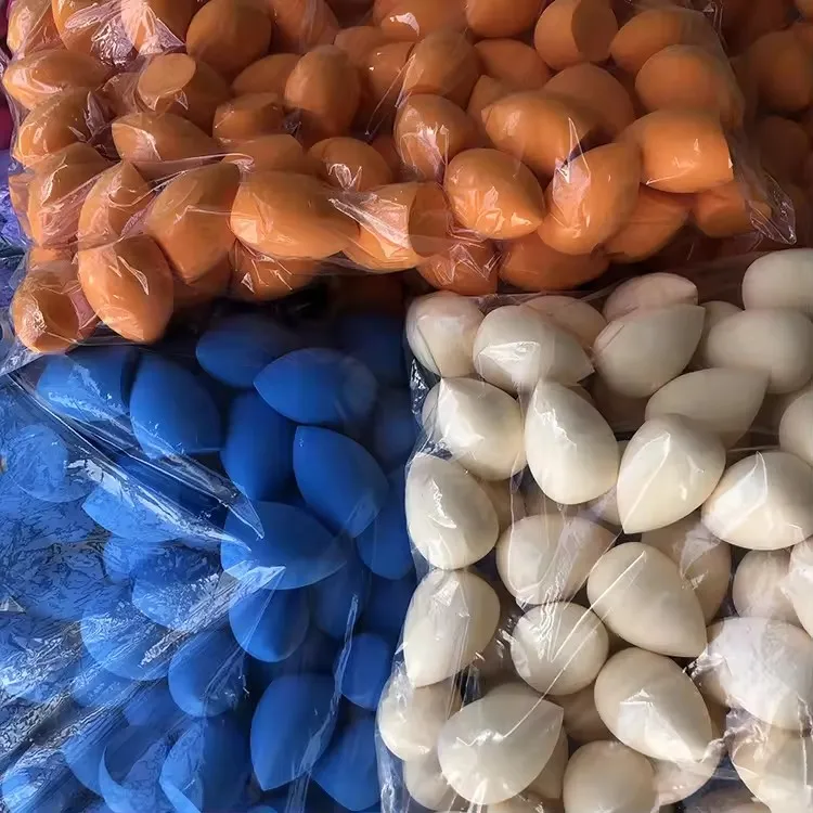 Original Ultra Soft Cotton Candy Gradient Ramp Beauty Make Up Tool Drop-Shaped Marshmallow Makeup Sponge