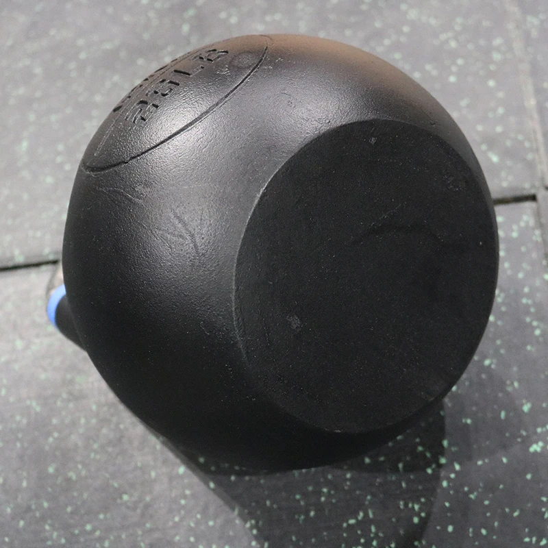 OEM ODM Black casting iron Kettlebell with high quality for weightlifting competition powder coated kettlebell