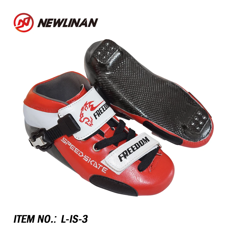 Professional Hand Made  Full Carbon  Inline Speed Skate Boot