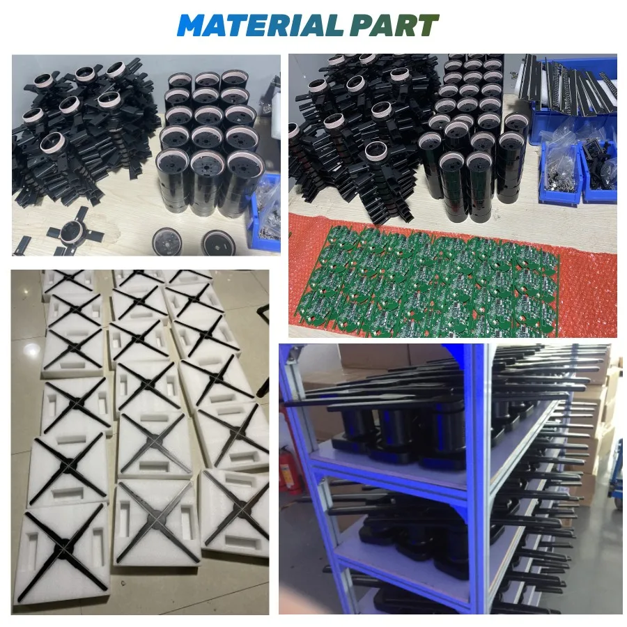 Factory made 3d Holographic Hologram 45cm 4 blades RGB display 3d holographic 3d hologram advertising display led fan