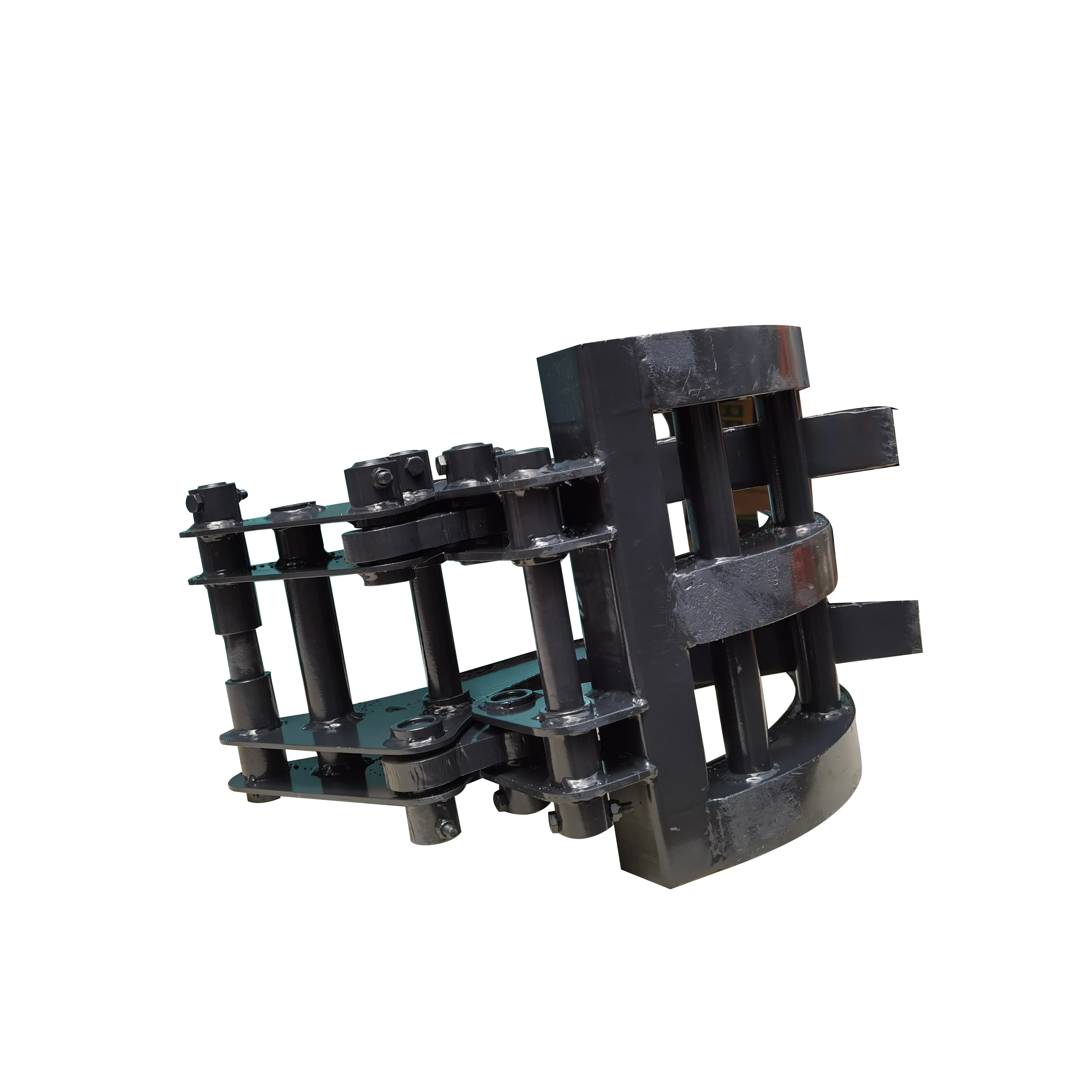 Chuangxin 2024 1 ton 1.5 tons mechanical clamps grab stone tools mini excavator wood grab