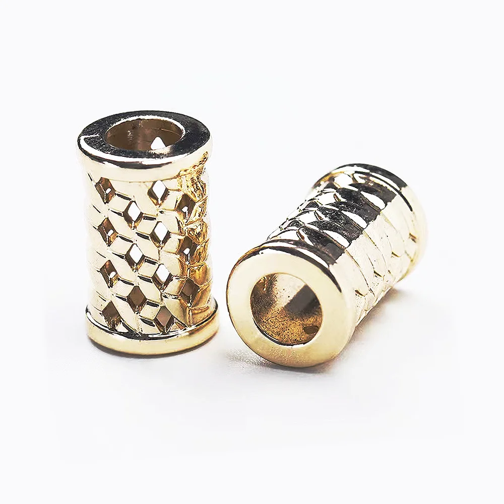 High quality garment accessories zinc alloy cord stopper metal drawstring cord end for Swimwear