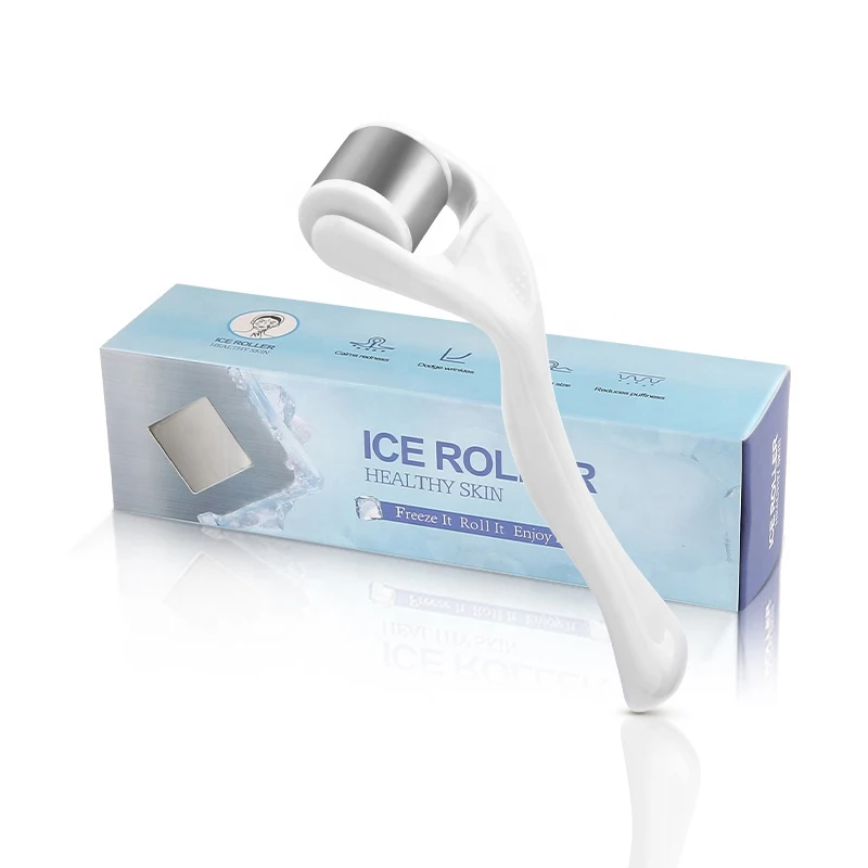 Customization low price skin tool massage ice roller for face & eye puffiness relief professional ice roller for home use