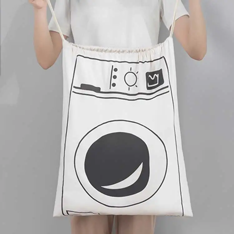 Cotton bag packing drawstring big bag