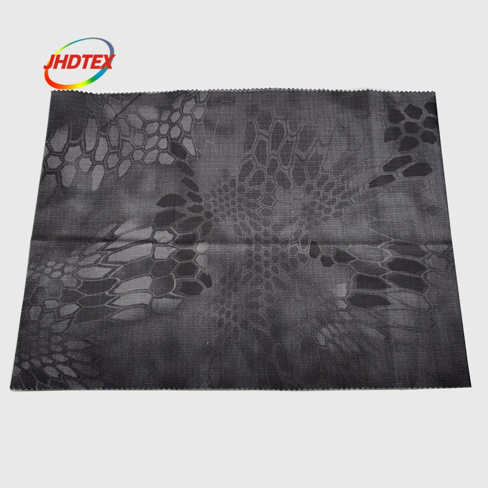 JHDTEX waterproof 1000d canvas 600d cordura nylon pixelated camouflage camo fabric textile manufacturer