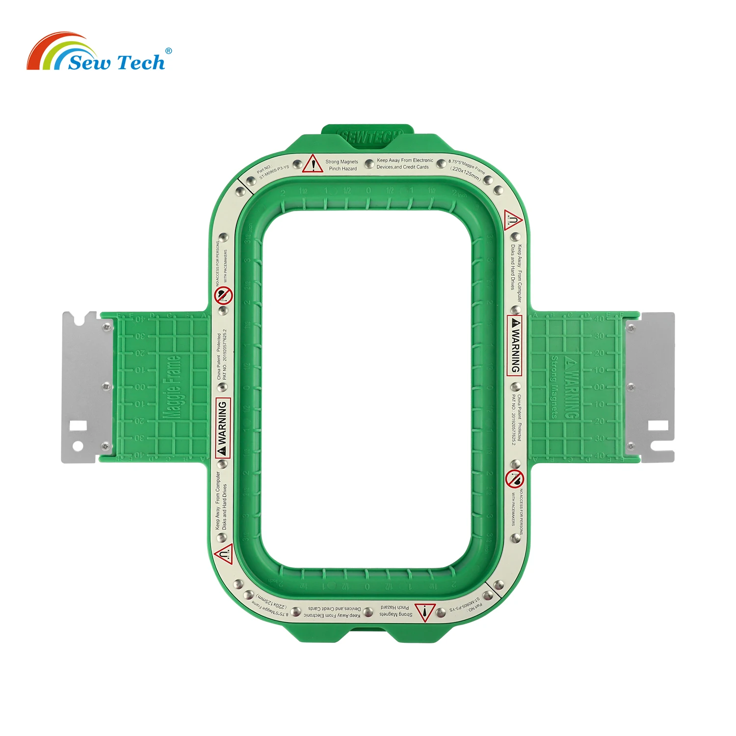 ST-M0905(8.7inch*5.0inch/220mm*130mm)) MaggieFrame Magic Magnetic Mighty Hoops for SWF Embroidery Machines