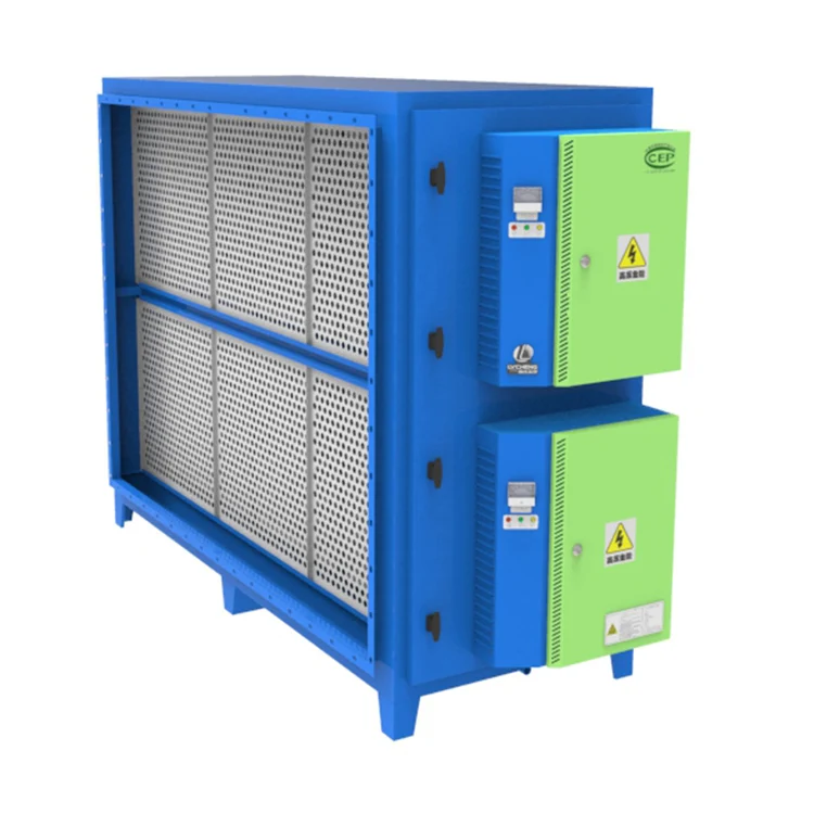 kitchen catering cooking smoke purifier oil mist eliminator air cleaning equipment esp precipitator