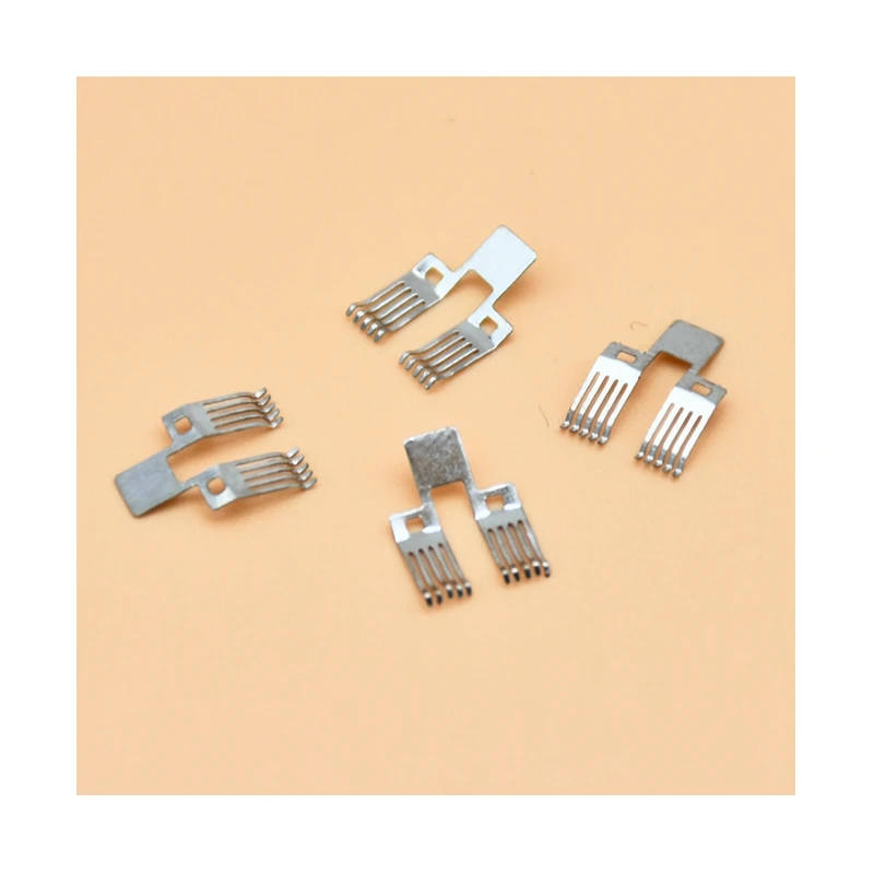 Positive and negative battery spring contact  Phosphor nickel plating Electric contacts