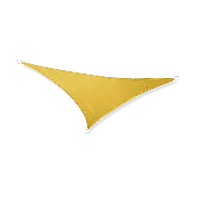 
XUANQING 3X3X3M Sand triangle Sun Shade Sail UV Block for Outdoor Patio Garden 
