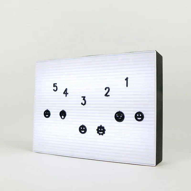 Cinema Live Love Laugh A4 Led Lightbox Lamp Led Letter Light Box Light Up Message Combination Letters For Home And Decor