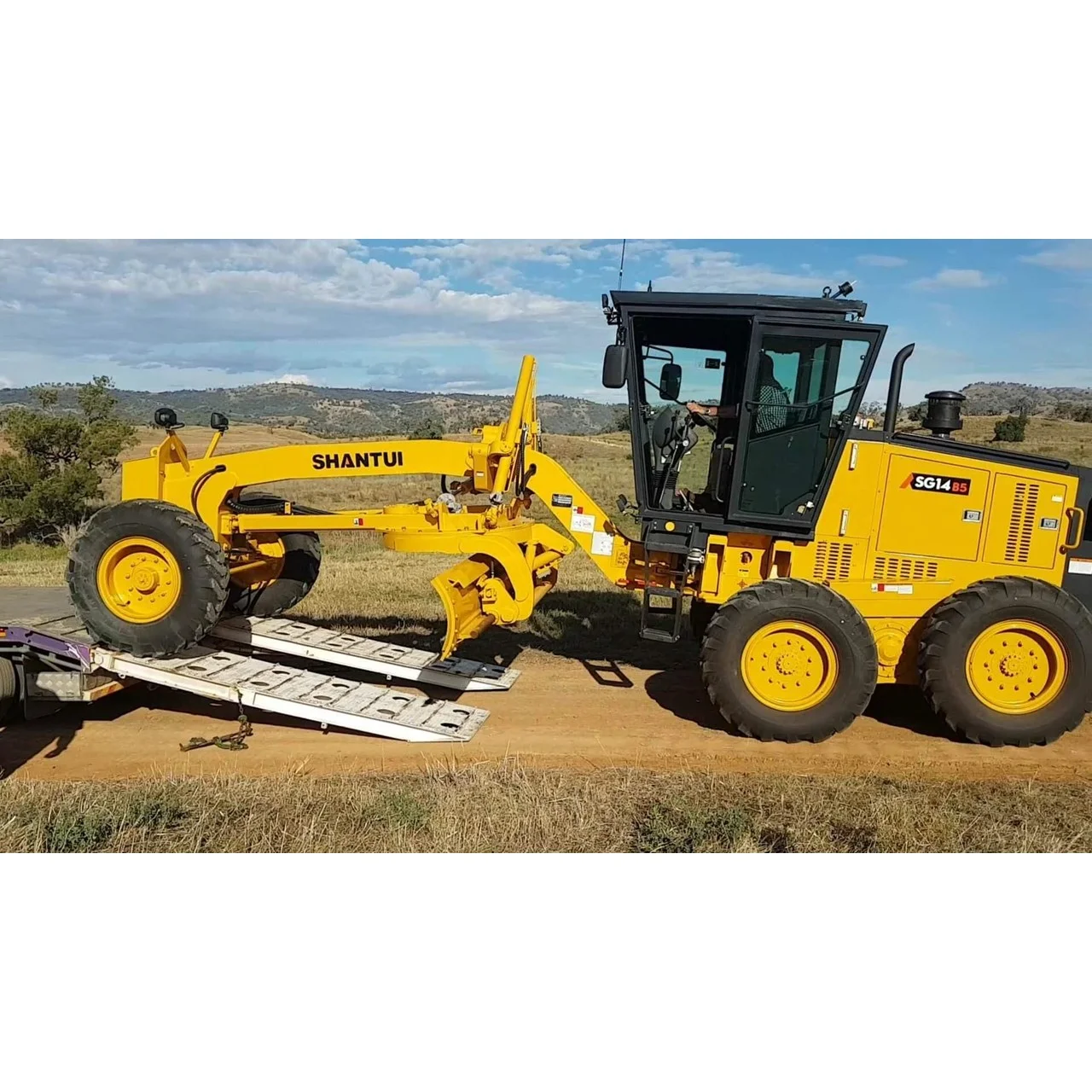SHANTUI 100HP Motor Grader SG10-B5 Graders with Attachments for Sale