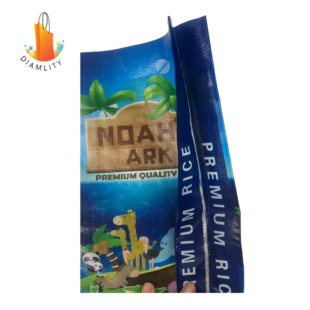 
Bopp Laminated Pp Woven Empty Rice Bags 