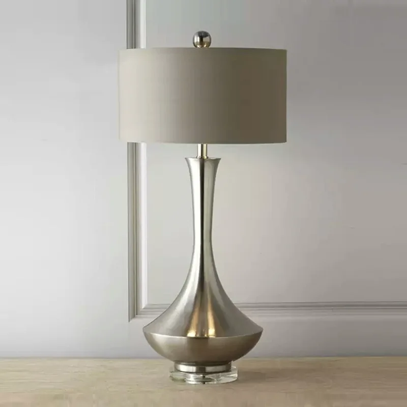 American bedroom lamp simple modern living study bedside personality hotel decorative lights