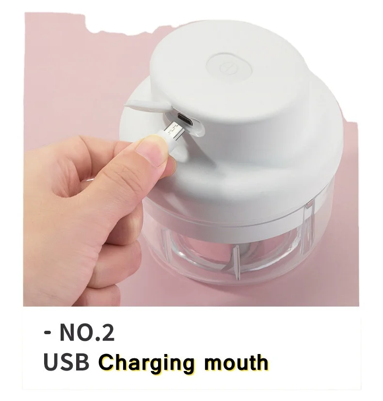 
Amazon hot selling Mini Food Chopper Electric Small Food Processor 