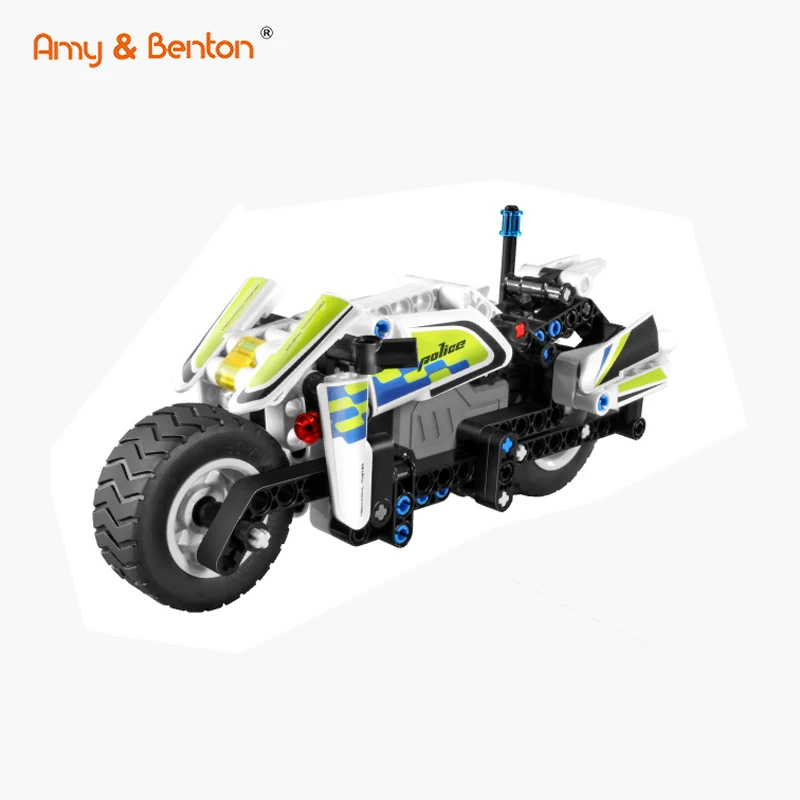 City Gar Toys Building Blocks SWAT Police Car, Best Gift for 6+ Boys 5806