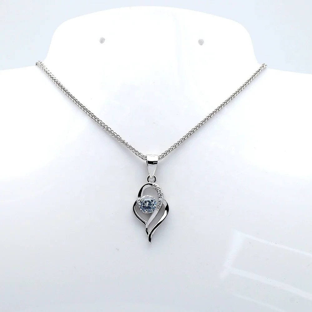 China jewelry factory wholesale fine pendant silver jewelry