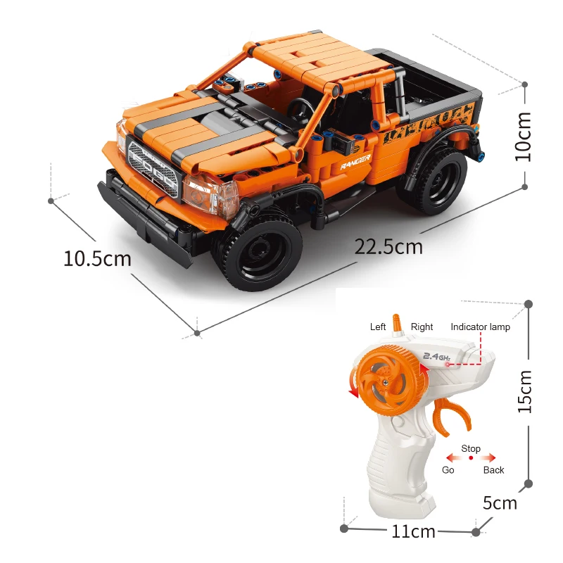 Big Sets Plastic Block Puzzle Wholesale Price Kids Building Blocks Children Electric Rc Remote Control Car Rock Crawler