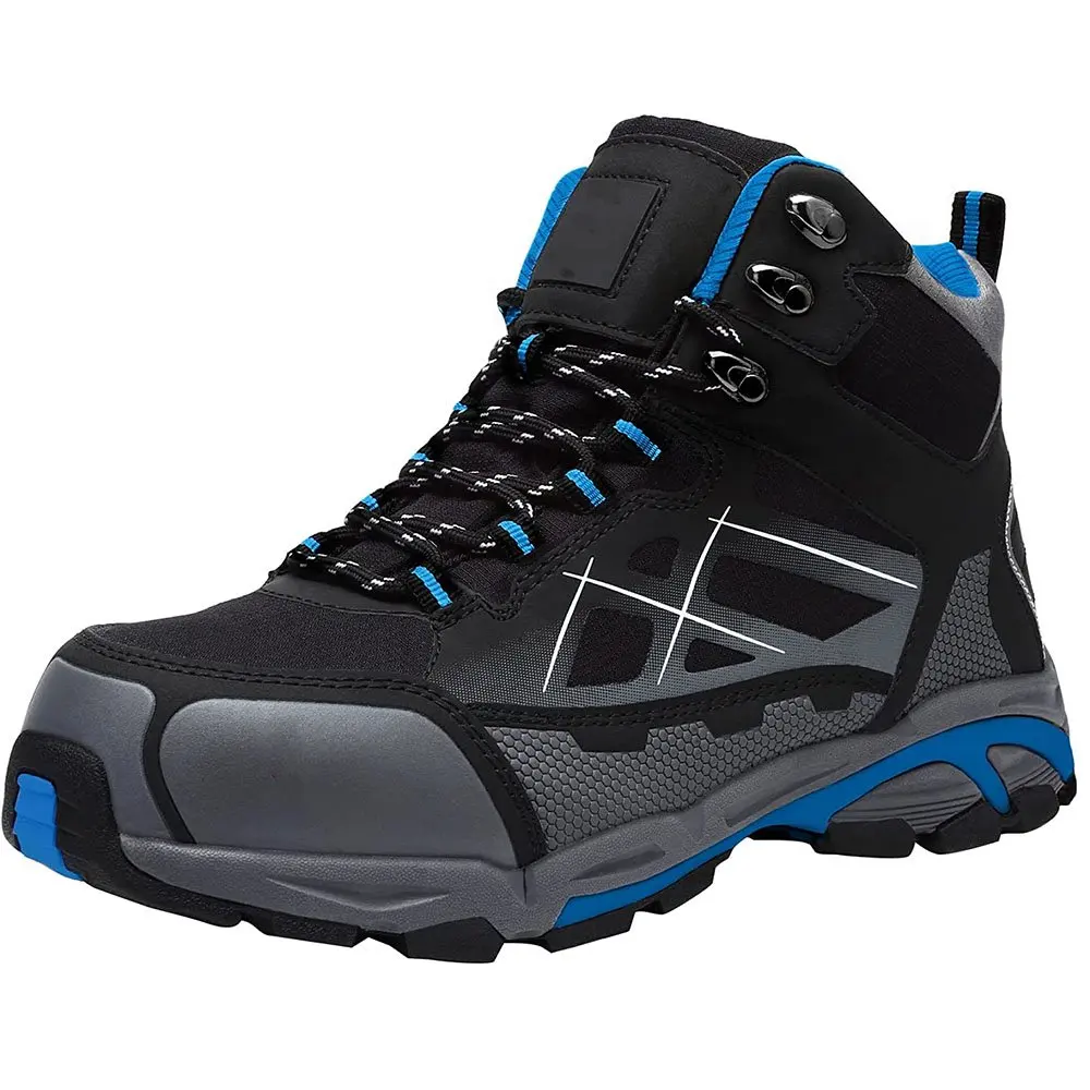 Steel Toe Boots Mens Outdoor Work Boots Safety Working Shoes Indestructible Industrial