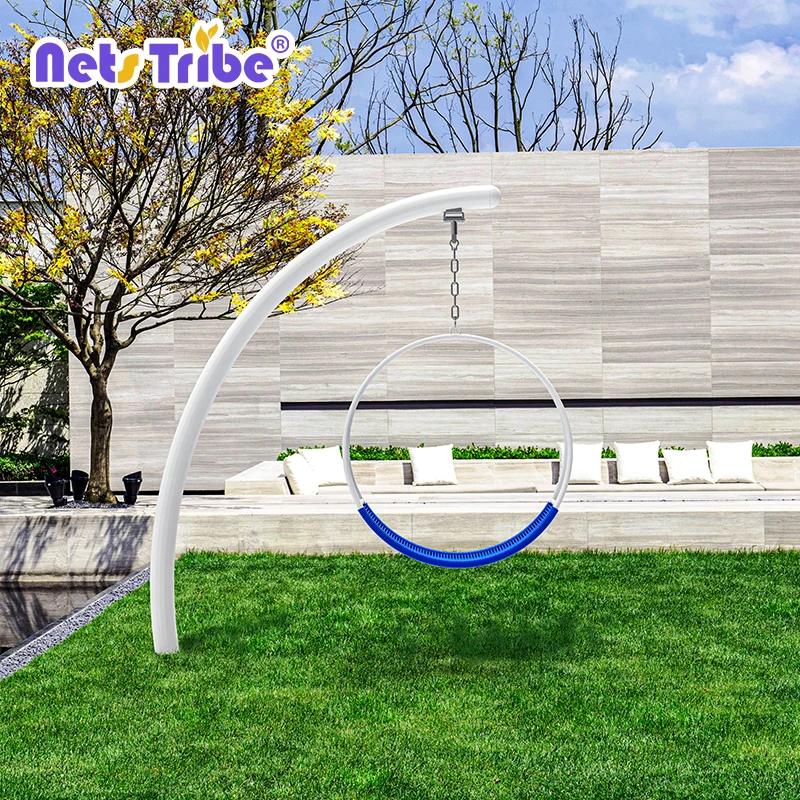 Kids swing set for children outdoor playground equipment and garden games