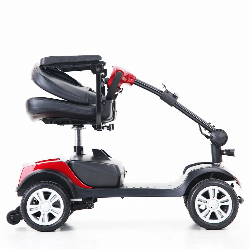 Chinese Factory Mobility Scooters Electric Four Wheel Scooter With Solid Tire