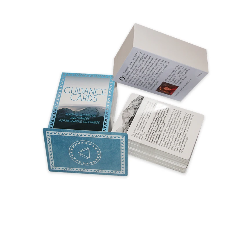 High Quality Paper Blank Sublimation Wholesale Custom Printing Guidance Navigating Tarot Cards