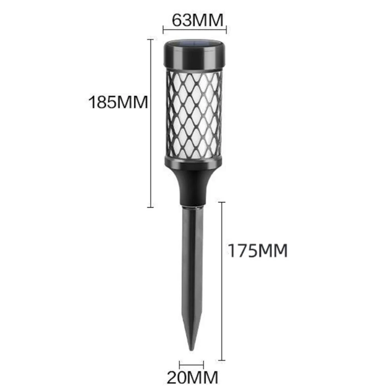 New Arrivals Solar Pathway Lights Outdoor Decorative Lawn Lights Waterproof Led Garden Patio Lawn Yard Driveway  Landscape Lamp