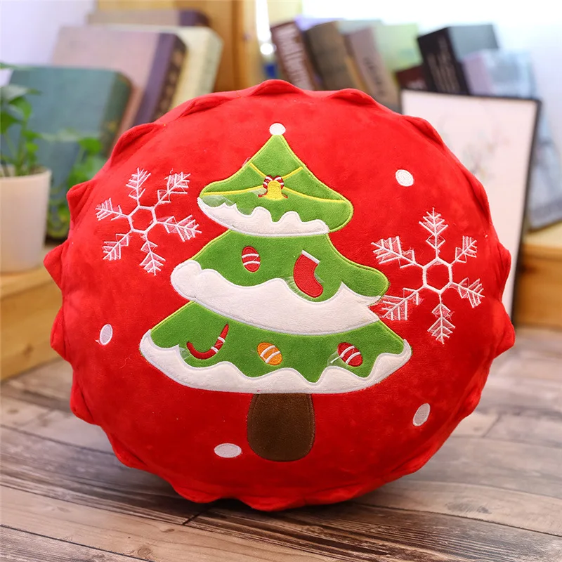 New Christmas Tree Santa Elk Plush Pillow Christmas Pendant Christmas gifts