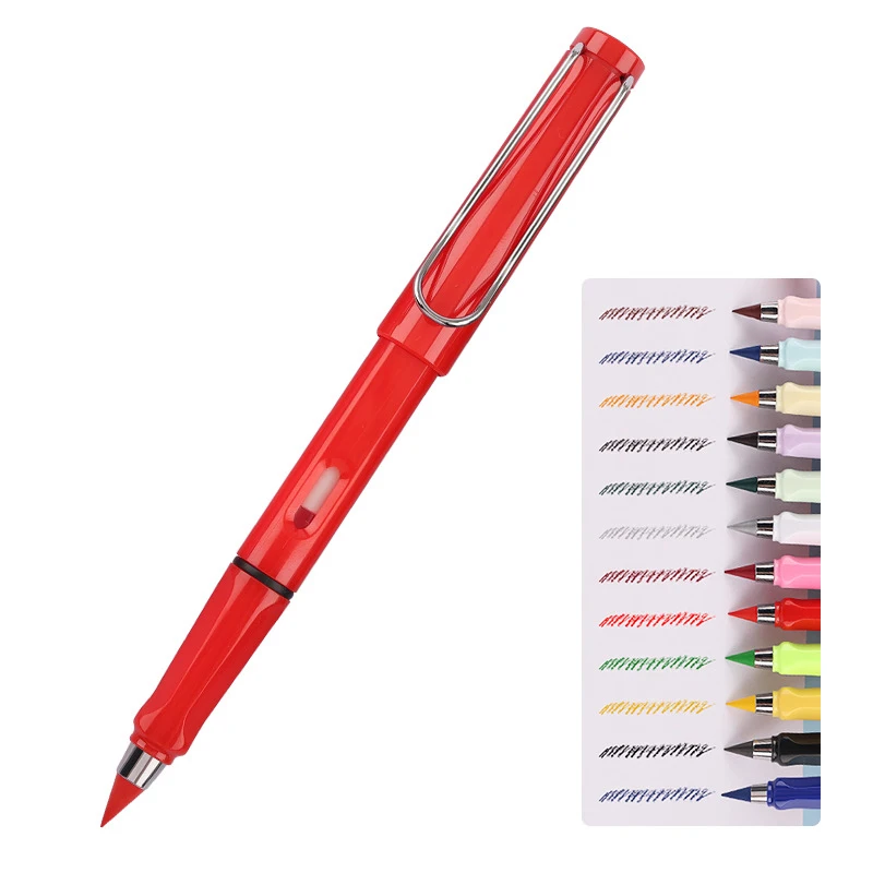 12 шт. вечный стираемый вечный бесконечный волшебный lnkless цветной карандаш