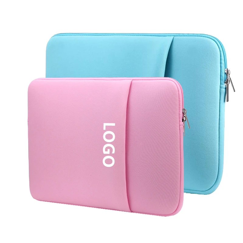 Drop shipping Wholesale 11 13 15.6 17 inch Vegan Sponge Pouch for Macbook CUSTOM Printed Neoprene Tablet Laptop Sleeve Case