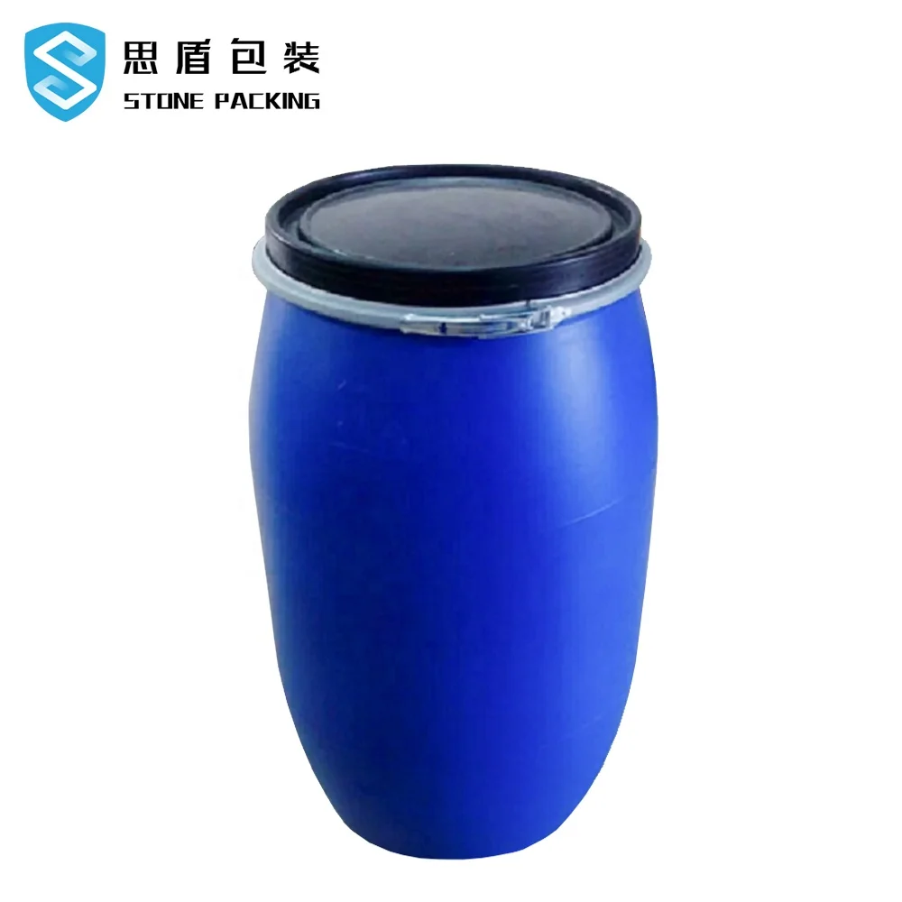 Factory direct sales Blue 200-210L Chemical Drum Plastic Drum open top plastic drum