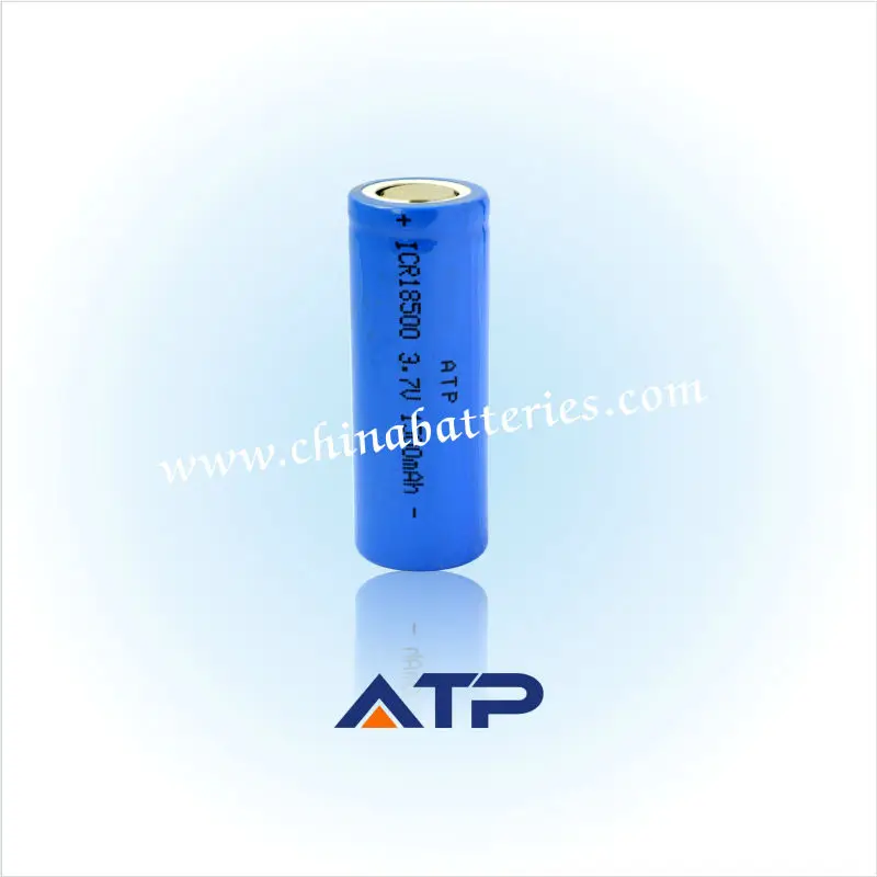 ICR 18500 3.7V 1500maht rechargeable battery for truch light